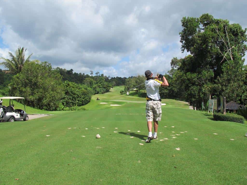 Golf swing Thailand