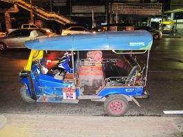 Tuk tuk - Taxi i Thailand